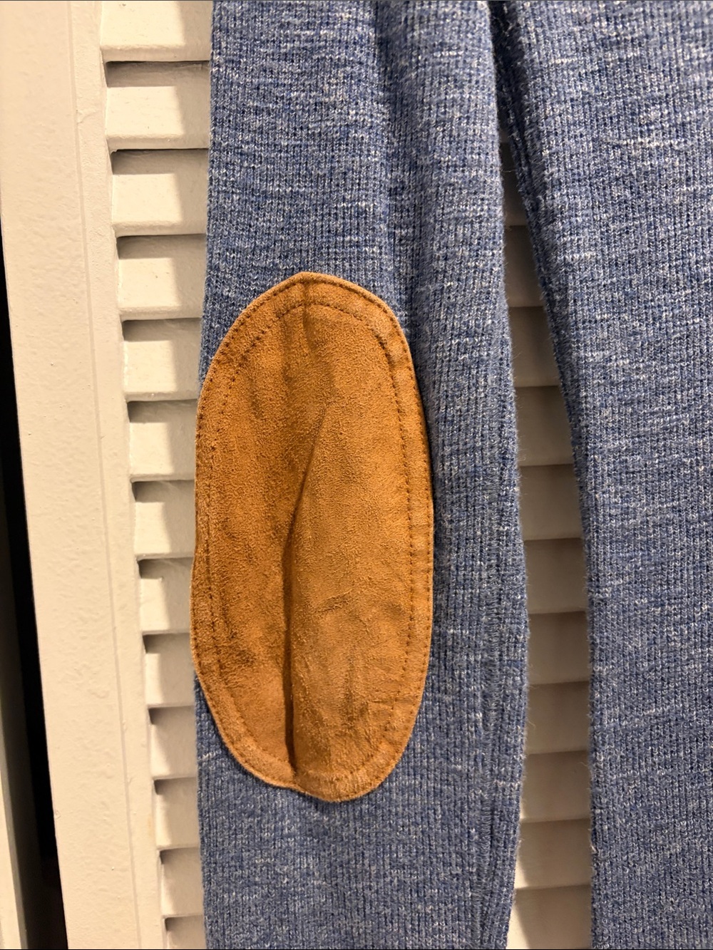 Polo by Ralph Lauren Heathered Blue Knit Henley Dress - Picture 5 of 5